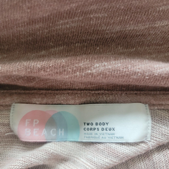 Free People Cowl Neck Sweatshirt Beach One Body Long Sleeve Sweatshirt Pullover - Picture 8 of 11